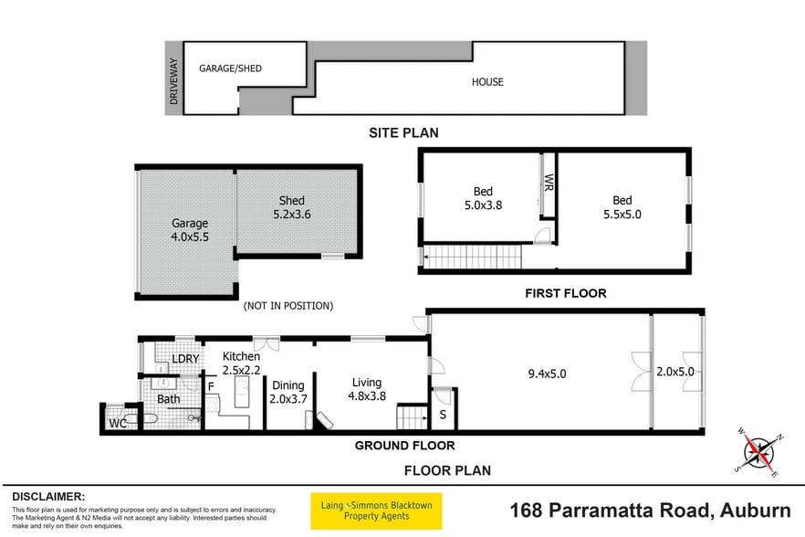 168 Parramatta Rd, Auburn for sale - Floor Plan - Image 2 of 4