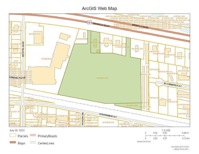 2302 Bienville Blvd, Ocean Springs, MS à vendre - Aérien - Image 3 de 4