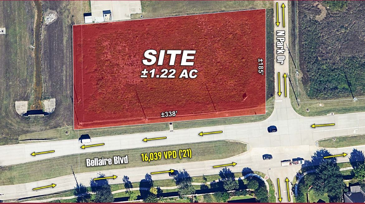 Bellaire Blvd & N Park Dr, Richmond, TX for sale Building Photo- Image 1 of 3