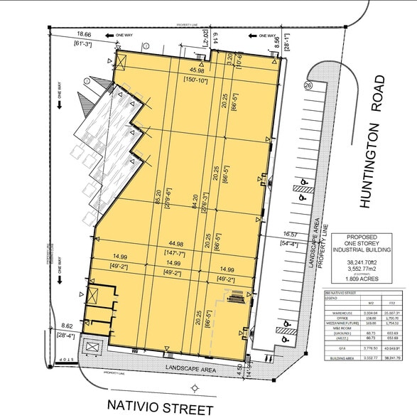 280 Nativio St, Vaughan, ON for lease - Site Plan - Image 3 of 3