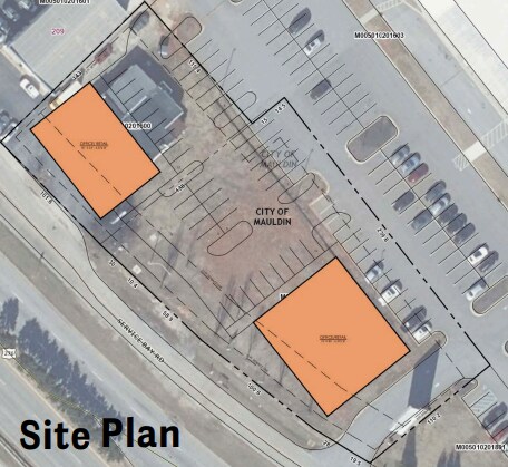 225 Service Bay Rd, Mauldin, SC à louer - Plan de site - Image 2 de 2