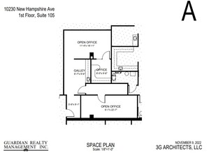 10230 New Hampshire Ave, Silver Spring, MD à louer Plan d’étage- Image 2 de 2