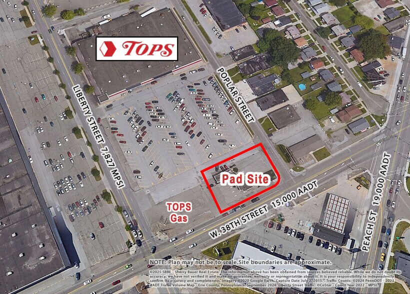 702 W 38th St, Erie, PA à louer - Aérien - Image 2 de 11