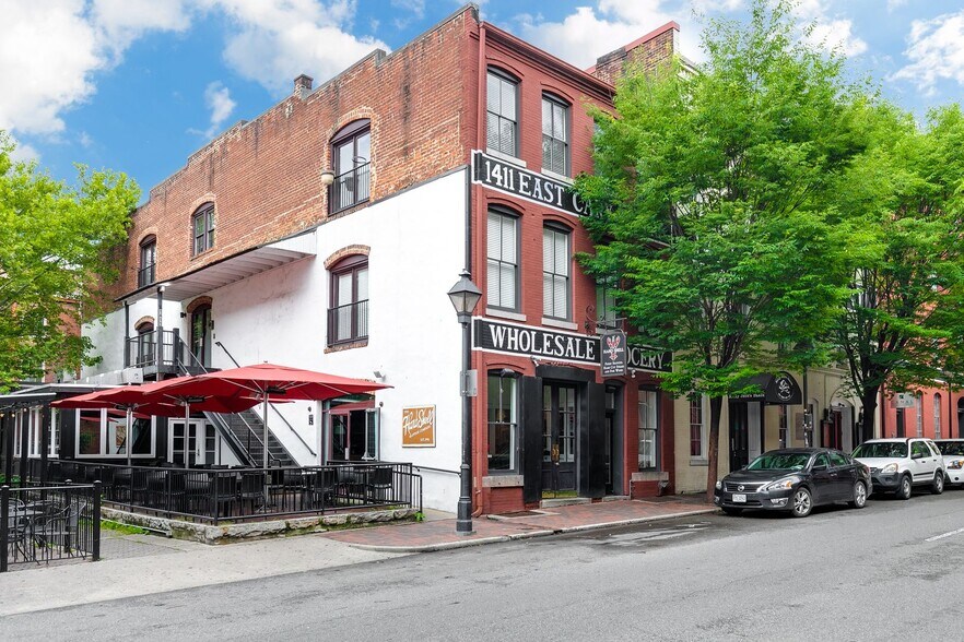 1407-1411 E Cary St, Richmond, VA à louer - Photo du bâtiment - Image 1 de 1