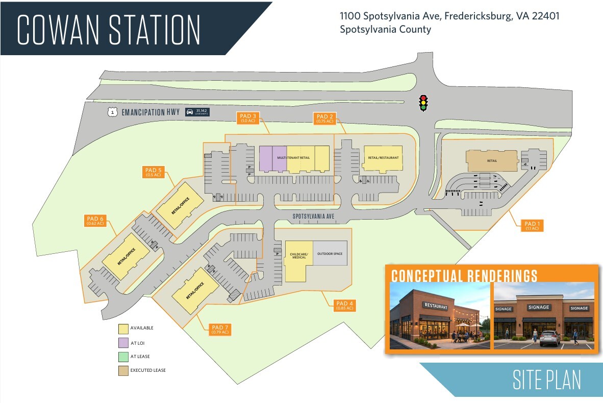 1100 Spotsylvania Ave, Fredericksburg, VA for lease Primary Photo- Image 1 of 3