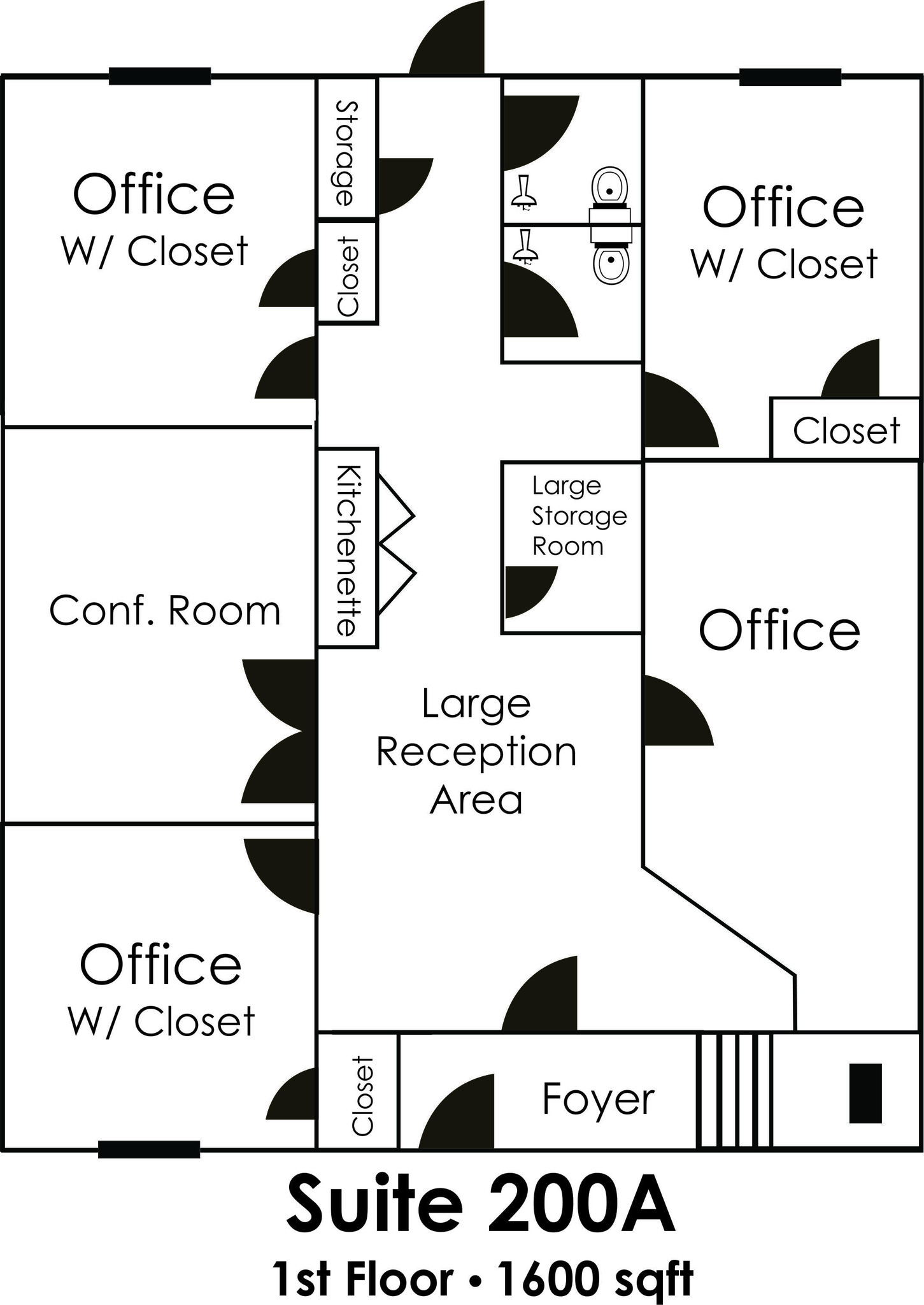 315 S Salem St, Apex, NC for lease Floor Plan- Image 1 of 1