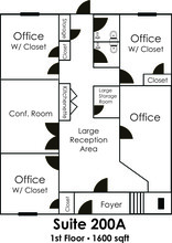 315 S Salem St, Apex, NC for lease Floor Plan- Image 1 of 1