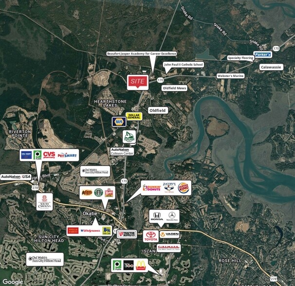 Highway 170 & Highway 462, Ridgeland, SC for sale - Building Photo - Image 2 of 3