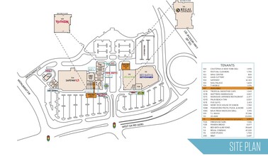 12100-12220 W Fairfax Towne Center, Fairfax, VA à louer Plan de site- Image 1 de 1