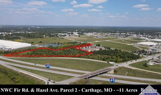 Plus de détails pour NWC Fir Rd & Hazel Ave Parcel 2 ave, Carthage, MO - Terrain à vendre