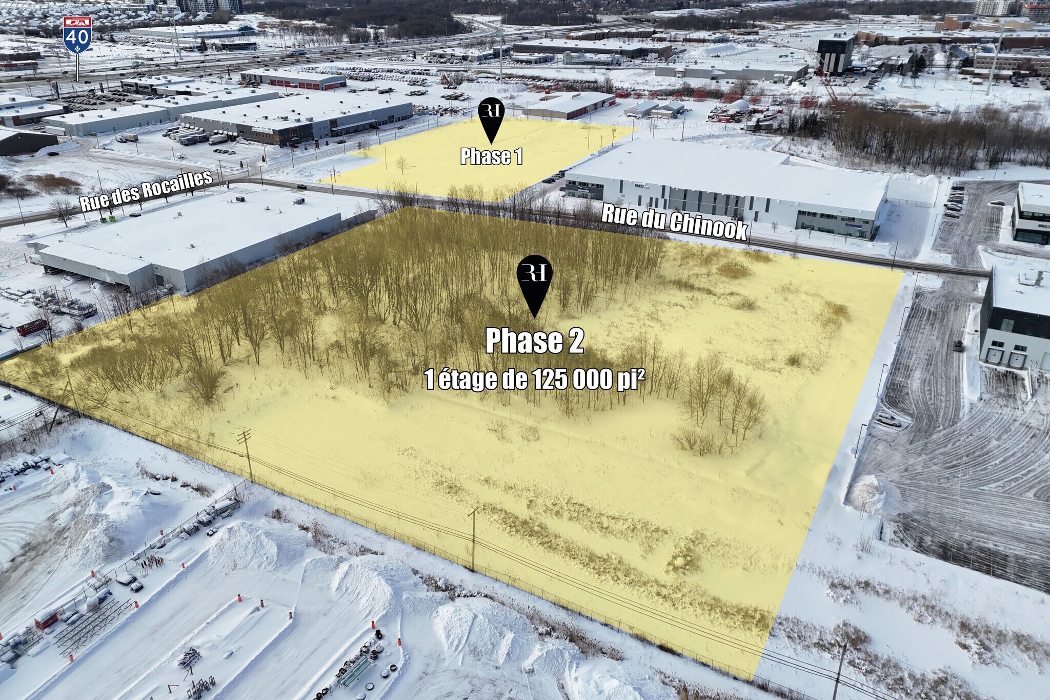 Rue Du Chinook, Québec, QC à louer Plan de site- Image 1 de 4
