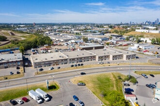 5057-5061 11 St SE, Calgary, AB - Aerial  map view - Image1