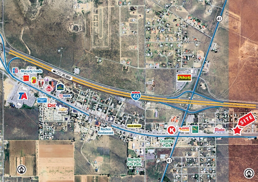 NEQ Route 66 & Georgia st, Moriarty, NM for lease - Building Photo - Image 3 of 7