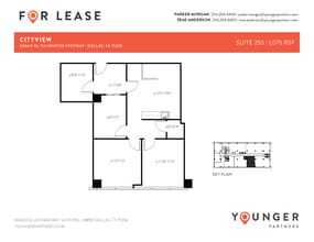 8344 E RL Thornton Fwy, Dallas, TX à louer Plan d’étage- Image 1 de 1