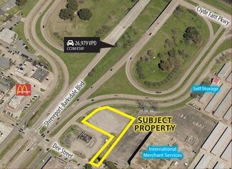 Plus de détails pour 1303 Shreveport Barksdale Hwy, Shreveport, LA - Terrain à vendre