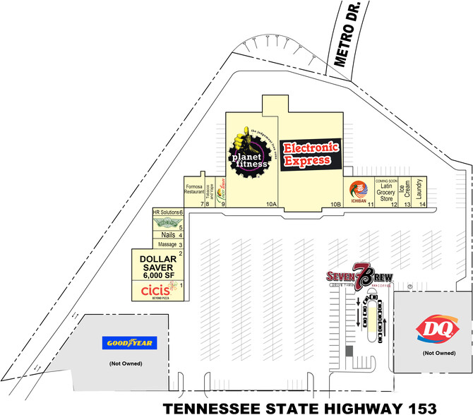 5200-5425 Highway 153, Hixson, TN for lease - Building Photo - Image 2 of 9