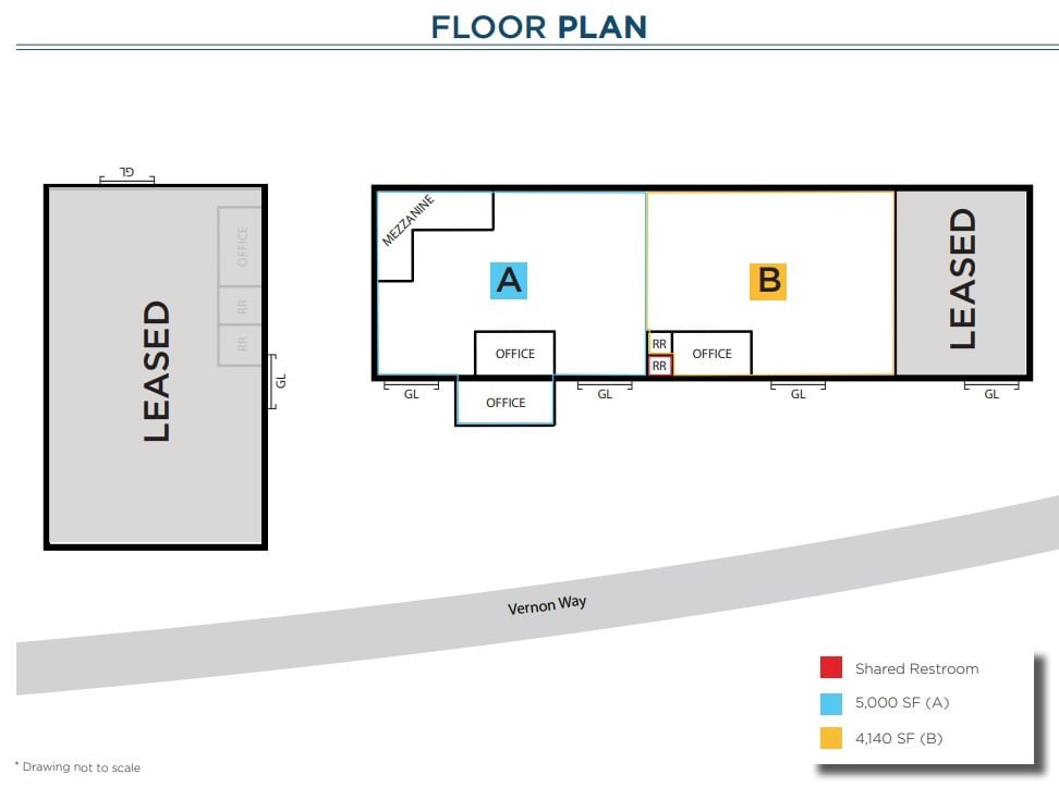 420 Vernon Way, El Cajon, CA à louer Plan d’étage- Image 1 de 1