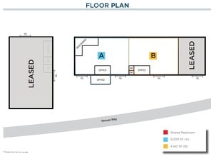 420 Vernon Way, El Cajon, CA à louer Plan d’étage- Image 1 de 1