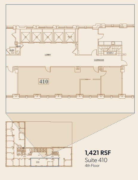 436 14th St, Oakland, CA à louer Plan d’étage- Image 1 de 1