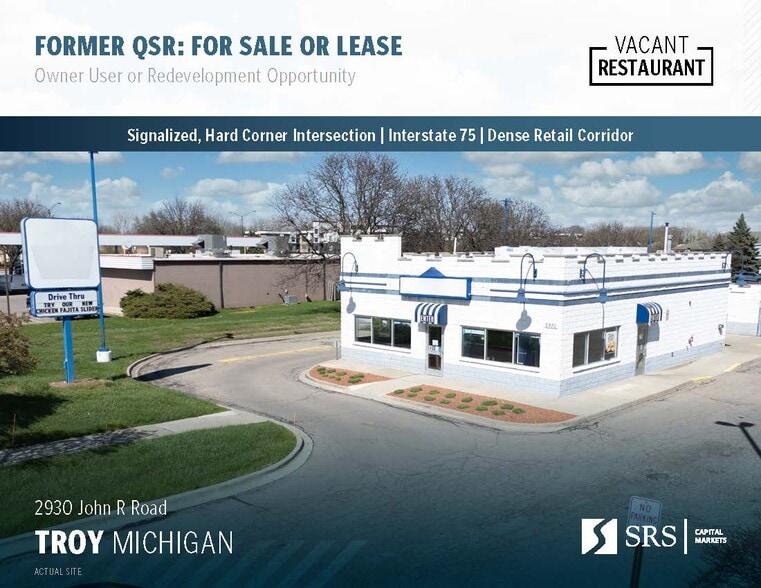 2930 John R Rd, Troy, MI à vendre - Photo du bâtiment - Image 1 de 6