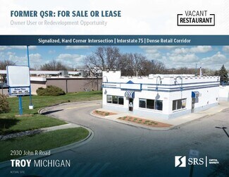 Plus de détails pour 2930 John R Rd, Troy, MI - Commerce de détail à vendre