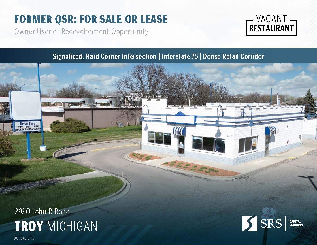 2930 John R Rd, Troy, MI à vendre Photo du bâtiment- Image 1 de 7