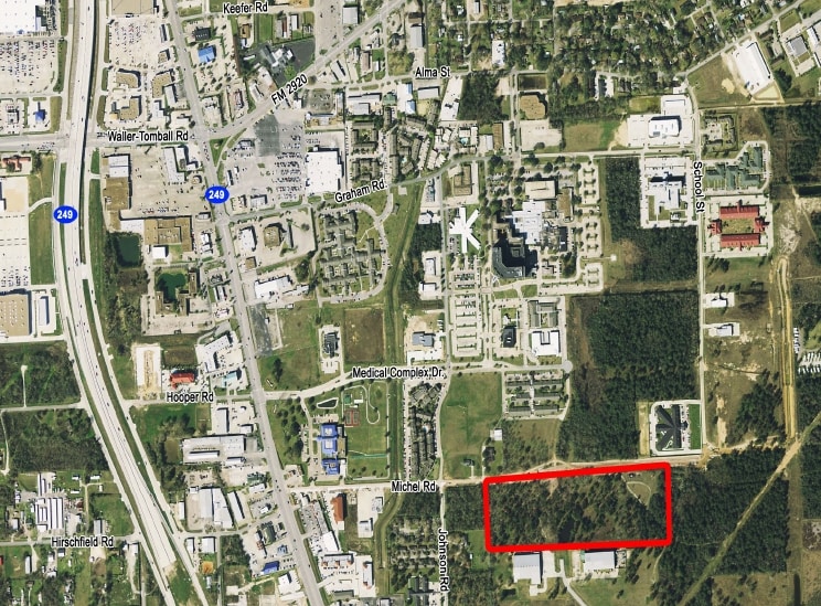 13551-1355 Michel Rd, Tomball, TX à vendre - Photo du bâtiment - Image 2 de 6