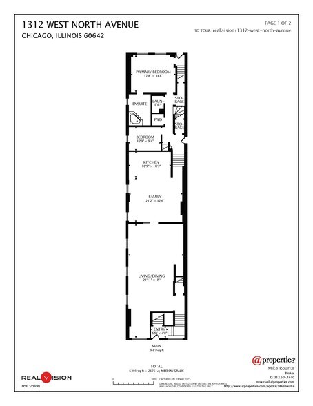 1312 W North Ave, Chicago, IL à vendre - Plan d’étage - Image 2 de 28