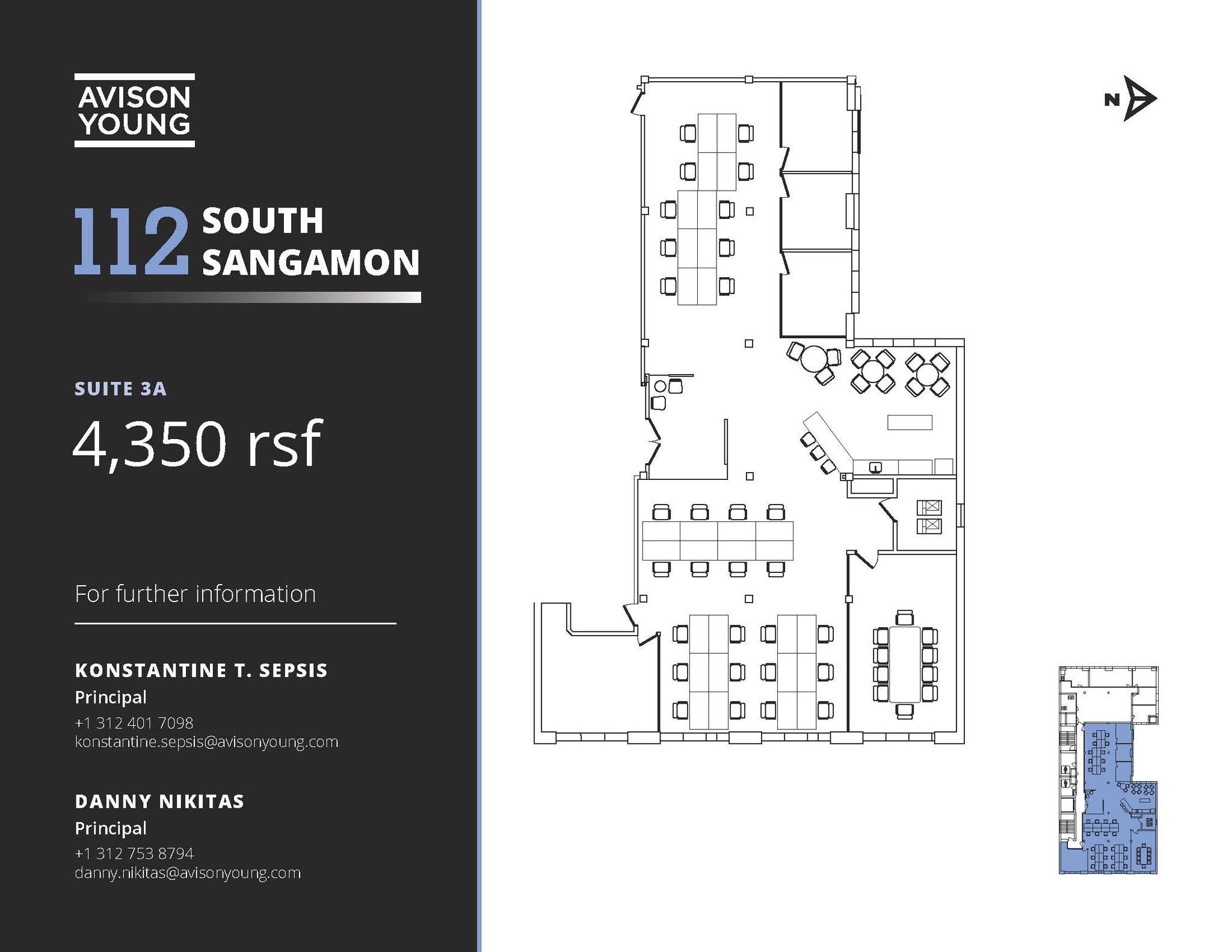 112 S Sangamon St, Chicago, IL for lease Floor Plan- Image 1 of 8