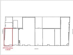 465-479 S Broadway, Yonkers, NY for lease Floor Plan- Image 2 of 2