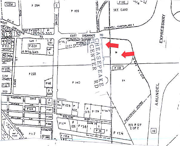 6701 Chesapeake Center Dr, Glen Burnie, MD à vendre - Plan cadastral - Image 2 de 5