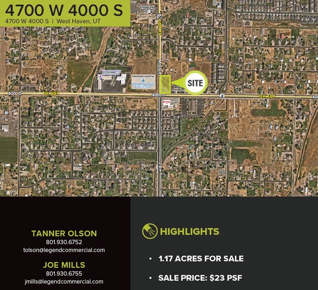 4000 South, West Haven, UT à vendre - Photo principale - Image 1 de 1