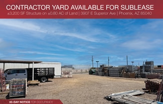 More details for 3907 E Superior Ave, Phoenix, AZ - Industrial for Lease