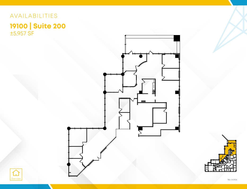 19100-19200 Von Karman Ave, Irvine, CA for lease Floor Plan- Image 1 of 1