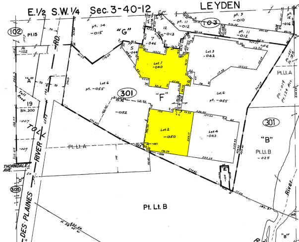 6111 N River Rd, Rosemont, IL à louer - Plan cadastral - Image 2 de 6