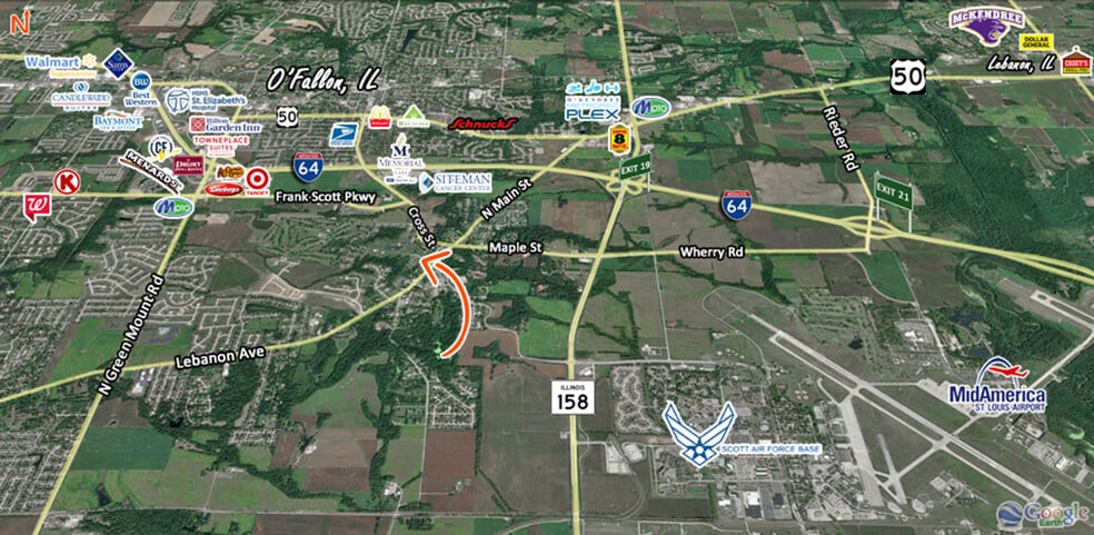 121 S Main St, Shiloh, IL à vendre - Photo du bâtiment - Image 2 de 3