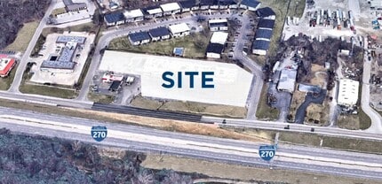 1351 Dunn Rd, Saint Louis, MO - AERIAL map view