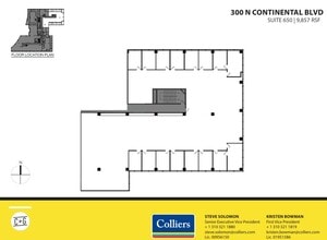 300 Continental Blvd, El Segundo, CA for lease Floor Plan- Image 1 of 1