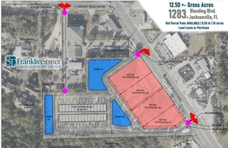 Plus de détails pour 1283 Blanding Blvd, Orange Park, FL - Terrain à vendre