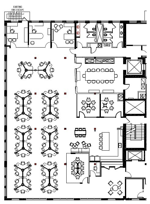 222 W Hubbard St, Chicago, IL à louer Plan d’étage- Image 1 de 8