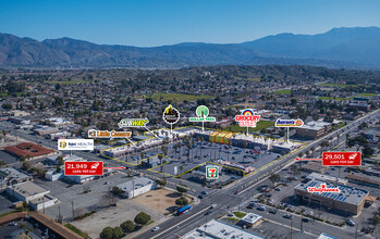 1301-1699 E Florida Ave, Hemet, CA - Aérien  Vue de la carte - Image1