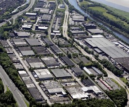 Brindley Rd, Runcorn, CHS - aerial  map view