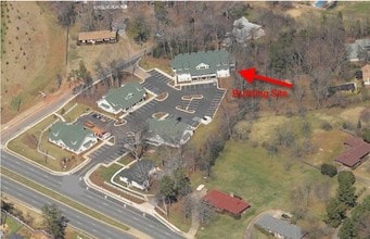 599 W Crossville Rd, Roswell, GA - Aerial  map view