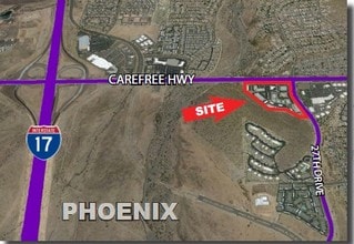 34406 N 27th Dr, Phoenix, AZ - Aerial  map view