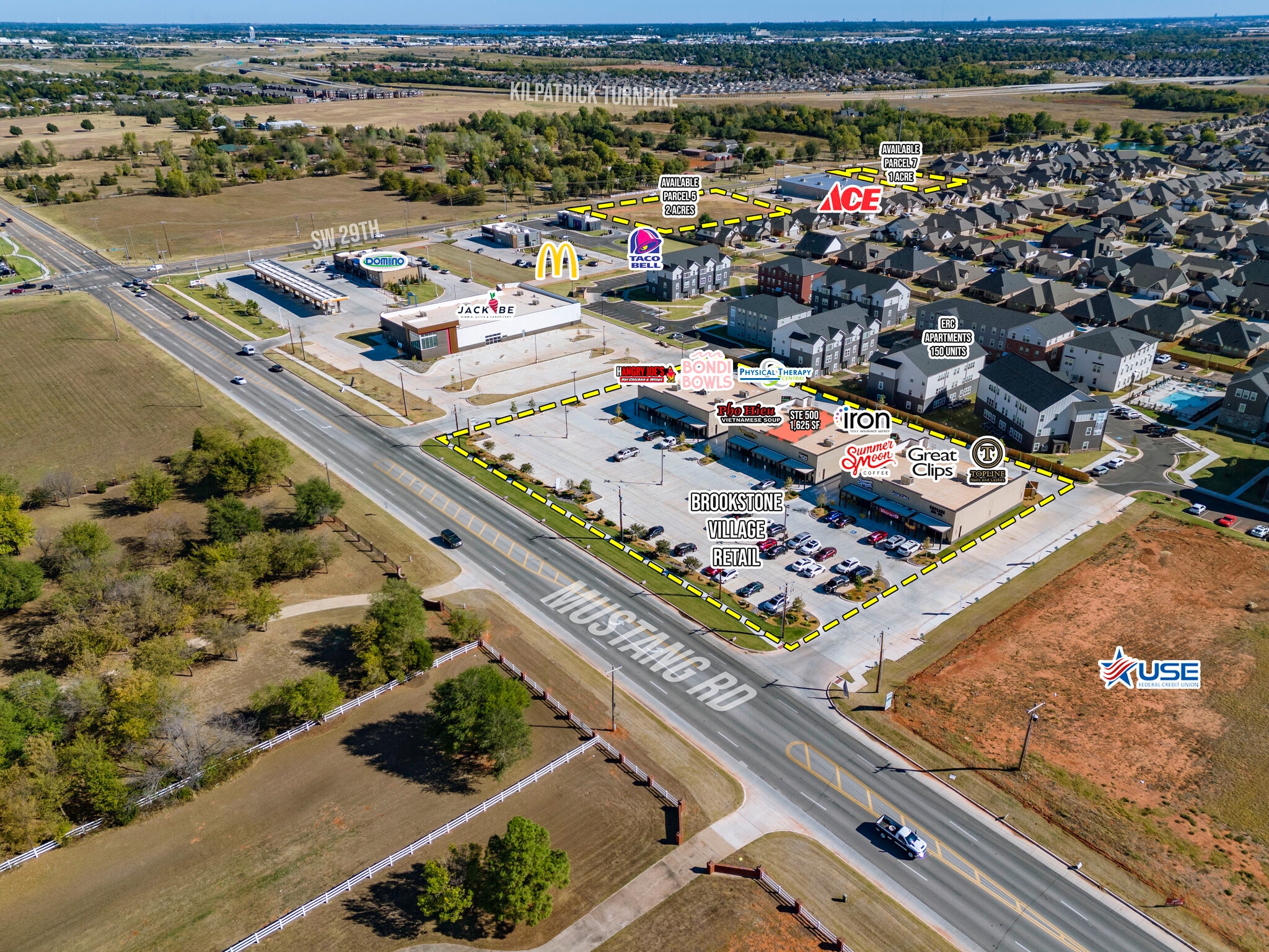 11236 29th Street, Yukon, OK for sale Aerial- Image 1 of 3