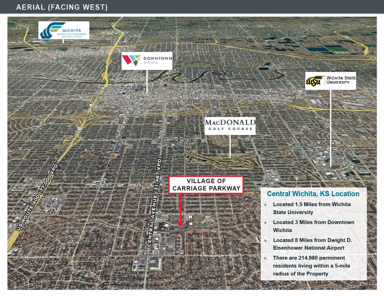 650 N Carriage Pky, Wichita, KS à vendre - Photo du bâtiment - Image 2 de 11