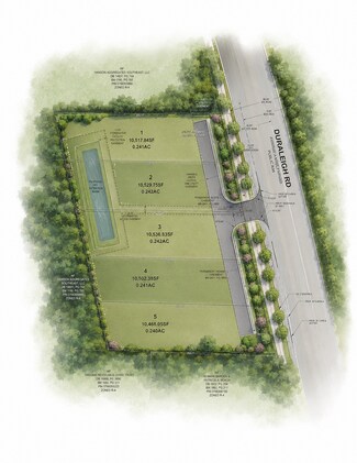 Plus de détails pour 4501 Duraleigh Rd, Raleigh, NC - Terrain à vendre