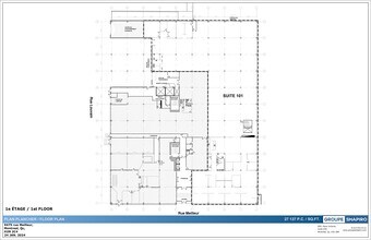 9475 Rue Meilleur, Montréal, QC for lease Site Plan- Image 1 of 1