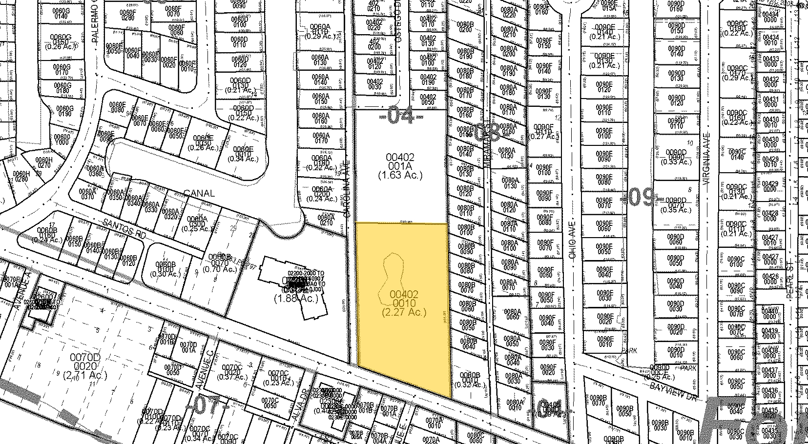 1661 Estero Blvd, Fort Myers, FL à vendre Plan cadastral- Image 1 de 1