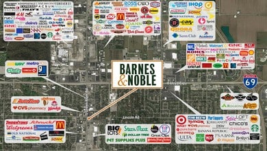 624 S Green River Rd, Evansville, IN - Aerial map view